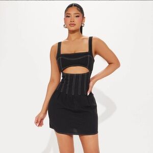 Dayna Linen Mini Dress